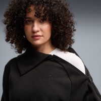 Hanorac damă Puma Asymmetrical Zip Crew Puma Black, s.XL imaginea #6 — magazin online Desire.md