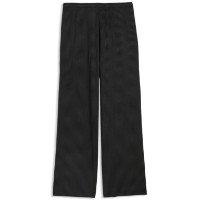 Pantaloni spotivi de dame Puma Ess Ribbed Wide Leg Soft Touch Op Puma Black, s.M imaginea #2 — magazin online Desire.md