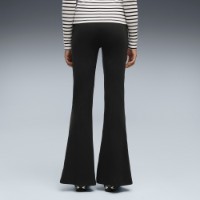 Pantaloni spotivi de dame Puma HER Rib Flared Puma Black, s.XL imaginea #4 — magazin online Desire.md