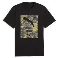 Tricou bărbătesc Puma Sport Camo Graphic Puma Black, s.M