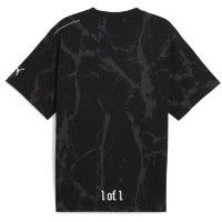 Мужская футболка Puma Hoops X Lafrance Written In Chrome Marble Puma Black/Flat Medium Gray Aop, s.3XL фото №2 — интернет-магазин Desire.md