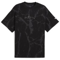Мужская футболка Puma Hoops X Lafrance Written In Chrome Marble Puma Black/Flat Medium Gray Aop, s.XXL фото №1 — интернет-магазин Desire.md