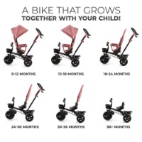 Bicicletă copii Kinderkraft Aveo Rose Pink (KRAVEO00PNK0000) imaginea #6 — magazin online Desire.md