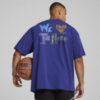 Tricou bărbătesc Puma Getting Crafty Basketball Tee IV Lapis Lazuli, s.XXL imaginea #4 — magazin online Desire.md