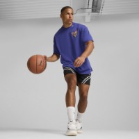 Tricou bărbătesc Puma Getting Crafty Basketball Tee IV Lapis Lazuli, s.XXL imaginea #5 — magazin online Desire.md