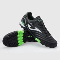 Ghete pentru fotbal Joma AGUW2501TF Black/Green Turf, s.42.5 imaginea #4 — magazin online Desire.md