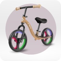 Bicicleta fără pedale Momi Isoka Beige (ROBI00076) imaginea #6 — magazin online Desire.md