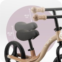 Bicicleta fără pedale Momi Isoka Beige (ROBI00076) imaginea #8 — magazin online Desire.md