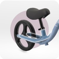 Bicicleta fără pedale Momi Isoka Light Blue (ROBI00075) imaginea #7 — magazin online Desire.md