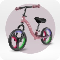 Bicicleta fără pedale Momi Isoka Pink (ROBI00074) imaginea #6 — magazin online Desire.md