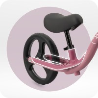 Bicicleta fără pedale Momi Isoka Pink (ROBI00074) imaginea #7 — magazin online Desire.md