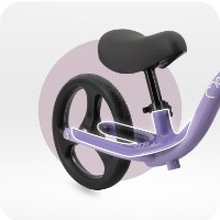 Bicicleta fără pedale Momi Isoka Violet (ROBI00077) imaginea #7 — magazin online Desire.md