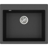 Кухонная мойка Aquasanita Helika SQS101 Black фото №1 — интернет-магазин Desire.md