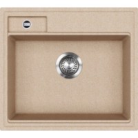 Chiuvetă de bucătărie Aquasanita Helika SQU100 Beige imaginea #1 — magazin online Desire.md