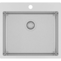 Chiuvetă de bucătărie Aquasanita Helika Terra100N Steel