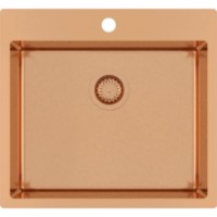 Chiuvetă de bucătărie Aquasanita Helika Terra100NC Copper imaginea #1 — magazin online Desire.md