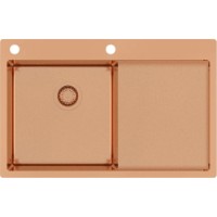 Chiuvetă de bucătărie Aquasanita Helika Terra101NLC Copper imaginea #1 — magazin online Desire.md