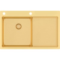 Chiuvetă de bucătărie Aquasanita Helika Terra101NLG Gold imaginea #1 — magazin online Desire.md