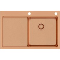 Chiuvetă de bucătărie Aquasanita Helika Terra101NRC Copper imaginea #1 — magazin online Desire.md
