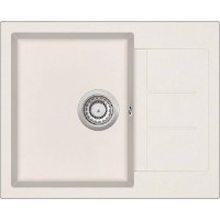 Chiuvetă de bucătărie Aquasanita Helika Tesa SQT102AW Blanched almond