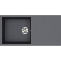 Chiuvetă de bucătărie Aquasanita Helika Tesa SQT103 Graphite imaginea #1 — magazin online Desire.md