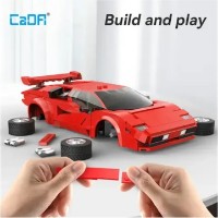Set de construcție CaDa Red Shadow Race Car (C51085W) imaginea #2 — magazin online Desire.md