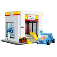 Set de construcție CaDa Shell Car Wash (C66030W)