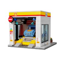 Set de construcție CaDa Shell Car Wash (C66030W) imaginea #2 — magazin online Desire.md