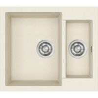 Chiuvetă de bucătărie Aquasanita Helika Tesa SQT150 Blanched almond imaginea #1 — magazin online Desire.md