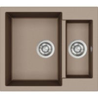 Chiuvetă de bucătărie Aquasanita Helika Tesa SQT150 Mocha