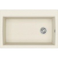 Chiuvetă de bucătărie Aquasanita Helika TQL100  Blanched almond