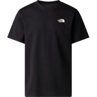Tricou bărbătesc The North Face Vertical Regular TNF Black, s.S