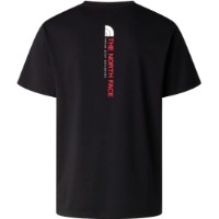 Tricou bărbătesc The North Face Vertical Regular TNF Black, s.XL imaginea #2 — magazin online Desire.md