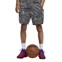 Pantaloni scurți pentru bărbați Puma Flagrant Foul AO6 Puma Black AOP, s.L imaginea #3 — magazin online Desire.md