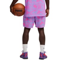 Pantaloni scurți pentru bărbați Puma Flagrant Foul AO6 Vibrant Blue AOP, s.XL imaginea #4 — magazin online Desire.md