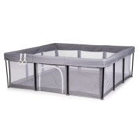 Pătuț pliabil Chipolino Easy 180x180cm Grey (KOIEA0251GY)