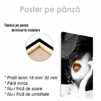 Pictură ArtShop Lady With Bright Lips 40x60cm (PNU191-L-PL) imaginea #2 — magazin online Desire.md