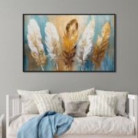 Pictură ArtShop Feathers 90x60cm (PGL559-LL)