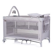 Pătuț pliabil Chipolino Luna Platinum (KOSILU261PL)