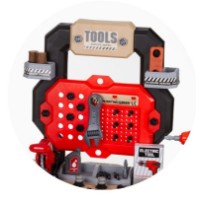 Set de scule pentru copii Chipolino Tool Table 2in1 (DIPK002433TT) imaginea #2 — magazin online Desire.md