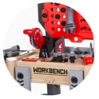 Set de scule pentru copii Chipolino Tool Table 2in1 (DIPK002433TT) imaginea #4 — magazin online Desire.md