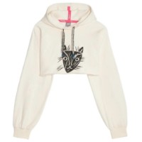 Hanorac damă Puma Lemlem Cropped Longsleeve Ghost Pepper, s.S imaginea #1 — magazin online Desire.md