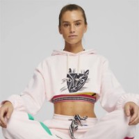 Hanorac damă Puma Lemlem Cropped Longsleeve Frosty Pink, s.XL imaginea #3 — magazin online Desire.md