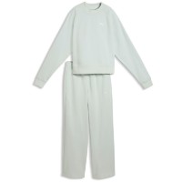Costum sportiv damă Puma Loungewear Sweat Suit Comfort Fl Cl Creme de Mint, s.S