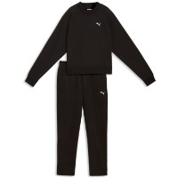 Costum sportiv damă Puma Loungewear Sweat Suit Comfort Fl Cl Puma Black, s.S