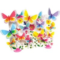 Set pentru creatie 4M Butterfly Canvas (00-04796) imaginea #2 — magazin online Desire.md