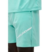 Pantaloni scurți pentru bărbați Head Pro Shorts Men XXL Turquoise imaginea #3 — magazin online Desire.md