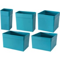 Set de 5 recipiente pentru organizator Makita 191X92-5