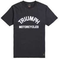 Мужская футболка Triumph Burnham Jet Black (MTSS20010-XXL)
