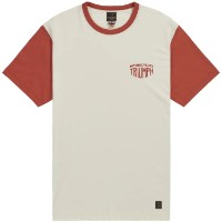 Мужская футболка Triumph Fenald Tee Rust/Bone (MTSS26228-L) фото №2 — интернет-магазин Desire.md